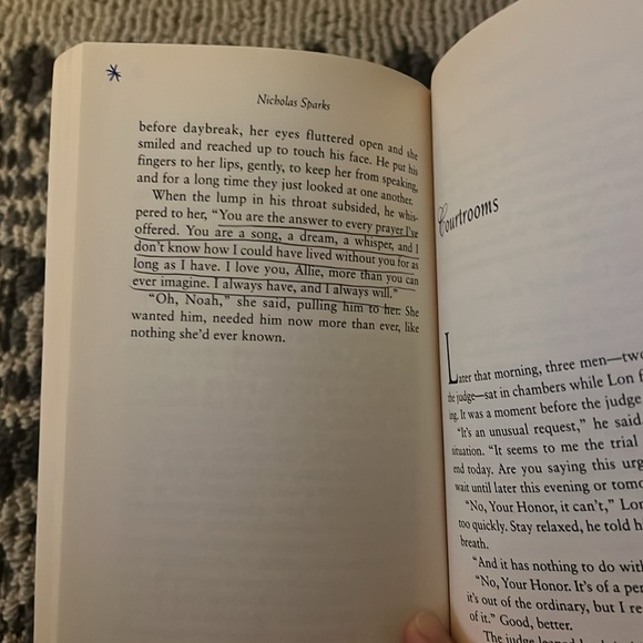 HOLIDAY SALE The Notebook by Nicholas Sparks - Picture 5 of 5